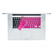iLuv Silicon cover - силиконов протектор за MacBook клавиатури (розов) 1