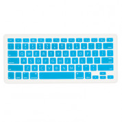 iLuv Silicon cover - силиконов протектор за MacBook клавиатури (син)