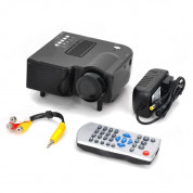 RuiQ UC-30 24W LCD Projector with VGA, HDMI, USB, SD inputs and remote control (black) 6
