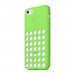 Apple iPhone Case - оригинален силиконов калъф за iPhone 5C (зелен) 1
