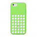 Apple iPhone Case - оригинален силиконов калъф за iPhone 5C (зелен) 2
