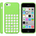 Apple iPhone Case - оригинален силиконов калъф за iPhone 5C (зелен) 4