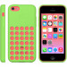 Apple iPhone Case - оригинален силиконов калъф за iPhone 5C (зелен) 5