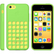 Apple iPhone Case - оригинален силиконов калъф за iPhone 5C (зелен) 2