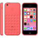Apple iPhone Case - оригинален силиконов калъф за iPhone 5C (розов) 5