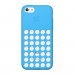 Apple iPhone Case - оригинален силиконов калъф за iPhone 5C (син) 2
