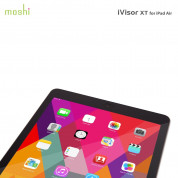 Moshi iVisor XT Clear - качествено защитно покритие за iPad Air, iPad 5 (2017) (черен) 2