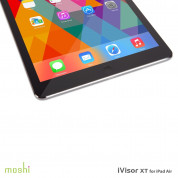 Moshi iVisor XT Clear - качествено защитно покритие за iPad Air, iPad 5 (2017) (черен) 1