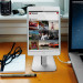 TwelveSouth HiRise - алуминиева повдигаща поставка за iPhone и iPad (сребриста) 4
