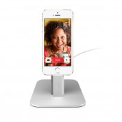 TwelveSouth HiRise - алуминиева повдигаща поставка за iPhone и iPad (сребриста) 1