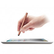 Elago Stylus Pen Hexa - алуминиева писалка за iPhone, iPad и капацитивни дисплеи (кафяв) 1