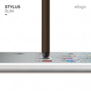 Elago Stylus Pen Slim - алуминиева писалка за iPhone, iPad, iPod и капацитивни дисплеи (кафяв) 1