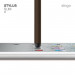 Elago Stylus Pen Slim - алуминиева писалка за iPhone, iPad, iPod и капацитивни дисплеи (кафяв) 2