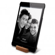 Elago W Stand - дървена поставка за iPhone 5, iPhone 5S, iPhone SE, iPhone 5C, iPad mini, iPad mini 2, iPad mini 3 (моаби) 3