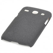 Protective Plastic Case - поликарбонатов кейс за Samsung Galaxy Core i8260 (черен) 2
