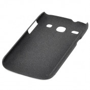 Protective Plastic Case - поликарбонатов кейс за Samsung Galaxy Core i8260 (черен) 3