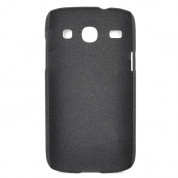 Protective Plastic Case - поликарбонатов кейс за Samsung Galaxy Core i8260 (черен) 1