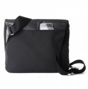 Knomo Kilkenny Cross Body - кожена чанта с презрамка за MacBook Air 11 и таблети (черен) 2