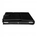 Sena Folio Case - луксозен калъф, тип папка от естествена кожа и поставка за iPad mini, iPad mini 2, iPad mini 3 (черен) 3