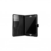 Sena Folio Case - луксозен калъф, тип папка от естествена кожа и поставка за iPad mini, iPad mini 2, iPad mini 3 (черен) 1