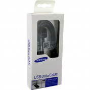 Samsung USB 3.0 DataCable - оригинален кабел за Samsung Galaxy Note 3, Galaxy S5, Samsung Galaxy S5 Neo (150 см.) - черен 1
