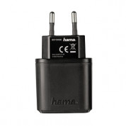 Hama Dual USB Auto-Detect Charger 2.1 A - захранване за ел. мрежа 2.1А с два USB изхода за iPad, iPhone и iPod 1