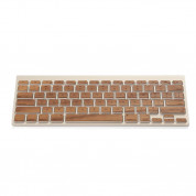 Lazerwood Apple Wireless Keyboard Wallnut - креативен скин от истинско дърво за Apple Wireless Keyboard (лешник)