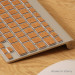 Lazerwood Apple Wireless Keyboard Wallnut - креативен скин от истинско дърво за Apple Wireless Keyboard (череша) 3