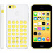 Dot Mesh Case - силиконов калъф за iPhone 5C (бял) 3