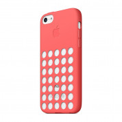 Dot Mesh Case - силиконов калъф за iPhone 5C (розов)