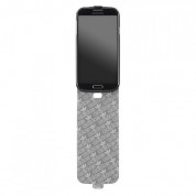 Adidas Flip Case - оригинален кожен калъф за Samsung Galaxy S4 i9500 (бял) 1
