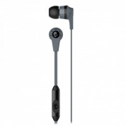 Skullcandy Inkd 2.0 Mic - слушалки с микрофон за iPhone и мобилни телефони (сив) 1