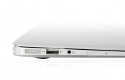 Moshi iGlaze Hard Case - предпазен кейс за MacBook Air 11 (модели от 2010 до 2015 година) (прозрачен) 4