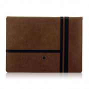 Urbano Leather Envelope Case - кожен калъф (естествена кожа) за MacBook Air 11 и лаптопи до 11 инча (тъмнокафяв) 2