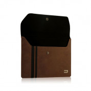 Urbano Leather Envelope Case - кожен калъф (естествена кожа) за MacBook Air 11 и лаптопи до 11 инча (тъмнокафяв) 1