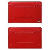 Urbano Leather Folder Case - кожен калъф (естествена кожа) за MacBook Air 11 инча (червен) 1