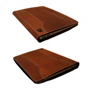 Urbano Leather Folder Case - кожен калъф (естествена кожа) за MacBook Air 11 (кафяв) 3
