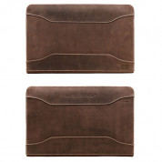 Urbano Leather Folder Case - кожен калъф (естествена кожа) за MacBook Air 11 (светлокафяв) 1