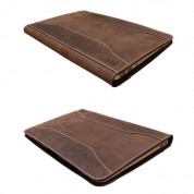 Urbano Leather Folder Case - кожен калъф (естествена кожа) за MacBook Air 11 (светлокафяв) 3
