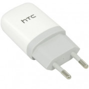 HTC Travel Charger TC E250 microUSB charger and micro usb cable