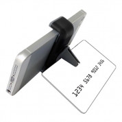 Kenu Airframe Mount - поставка за радиатора на кола за смартфони с дисплеи до 4.8 инча (7.4 см на ширина) (черна) 16