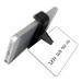 Kenu Airframe Mount - поставка за радиатора на кола за смартфони с дисплеи до 4.8 инча (7.4 см на ширина) (черна) 17