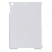 Protective Plastic Case 2.0 - поликарбонатов кейс за iPad Air, iPad 5 (2017) (съвместим с Apple Smart cover) (бял)
