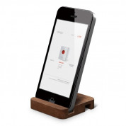 Elago W Stand (Natural Wood) for iPhone 5, iPhone 5S, iPhone SE, iPhone 5C, iPad mini, iPad mini 2, iPad mini 3 (walnut)