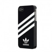 Adidas Hard Case - твърд кейс за iPhone 5, iPhone 5S, iPhone SE (черен-бял) 1
