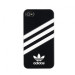 Adidas Hard Case - твърд кейс за iPhone 5, iPhone 5S, iPhone SE (черен-бял) 1