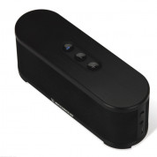 Scosche BoomSTREAM Bluetooth - безжичен спийкър с микрофон и USB порт за зарежда за мобилни устройства (черен) 4