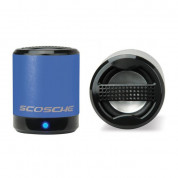 Scosche BoomCAN - портативен мощен спийкър за мобилни устройства (син) 1