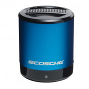 Scosche BoomCAN - портативен мощен спийкър за мобилни устройства (син)