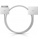 Dock Extender Cable - удължителен кабел за iPad, iPhone и iPod (80 см) (бял) 3